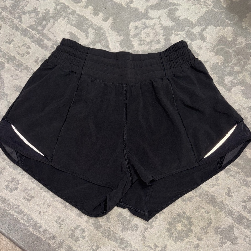 Black Athletic shorts lululemon